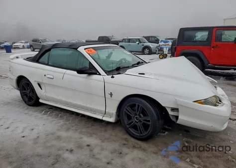 1997 Ford Mustang из США, поврежденный, VIN 1FALP4442VF178659